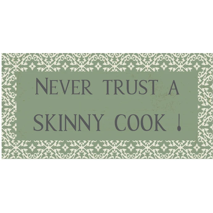 Ib Laursen / Magnet Never trust a skinny cook!