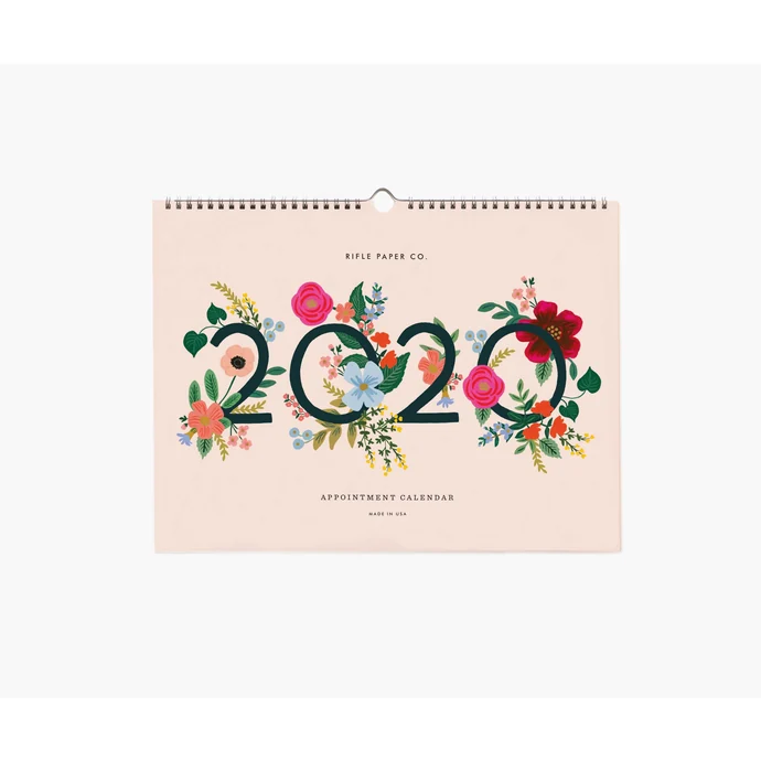 Rifle Paper Co. / Nástěnný kalendář Wild Rose Appointment