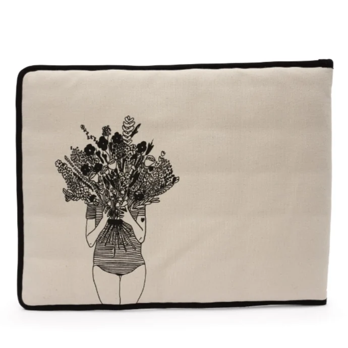 helen b / Obal na laptop Flower Girl 36 x 26 cm