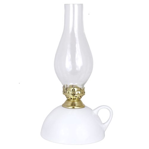 Strömshaga / Petrolejová lampa Handle Ceramics White