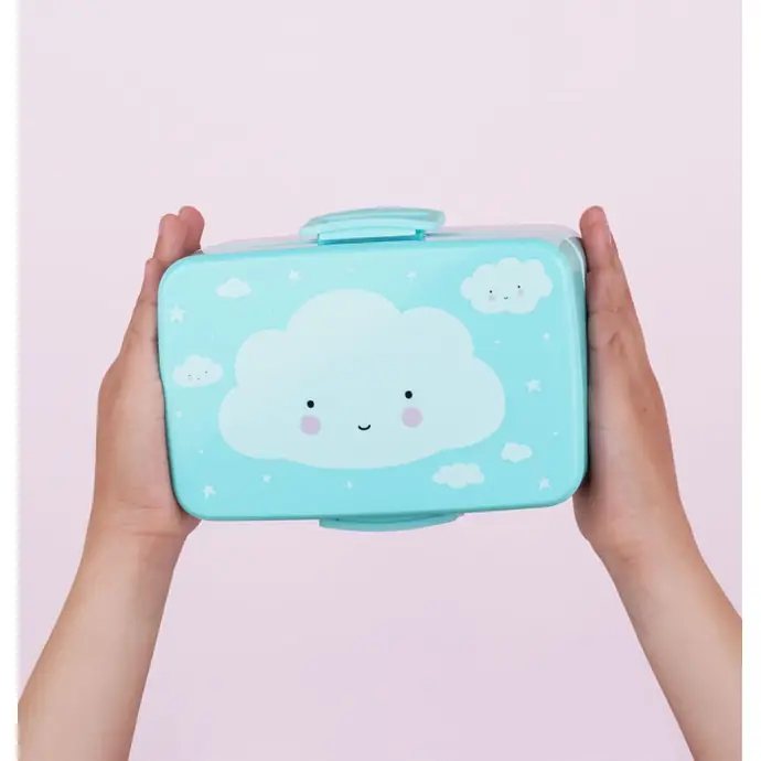 A Little Lovely Company / Detská desiatová krabička Smiling Cloud