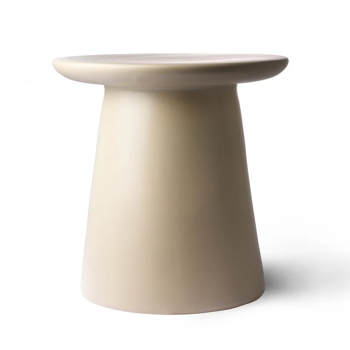 HK living / Kameninový stolek Side Table Cream