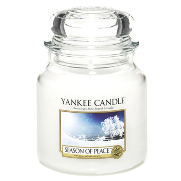 Yankee Candle / Svíčka Yankee Candle 411gr - Season of Peace