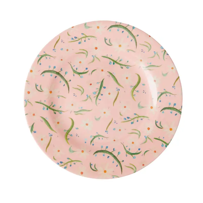rice / Melaminový talíř Daisies Print 20 cm
