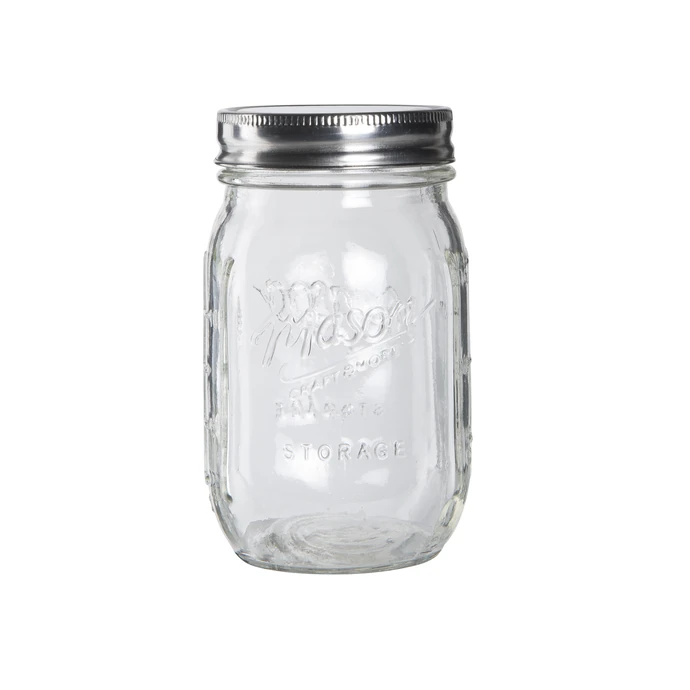 Ib Laursen / Sklenená dóza s víčkom Mason 400ml