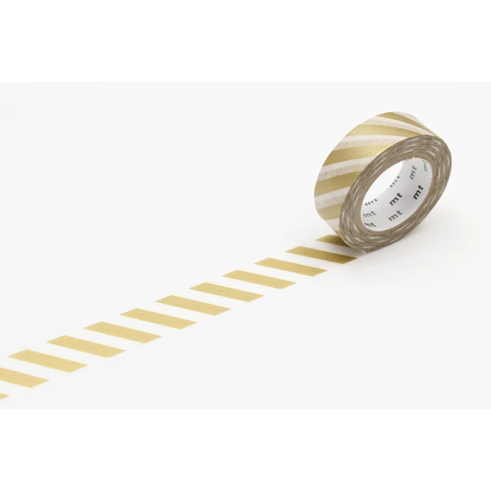 mt / Japonská papírová páska Gold Stripe II.