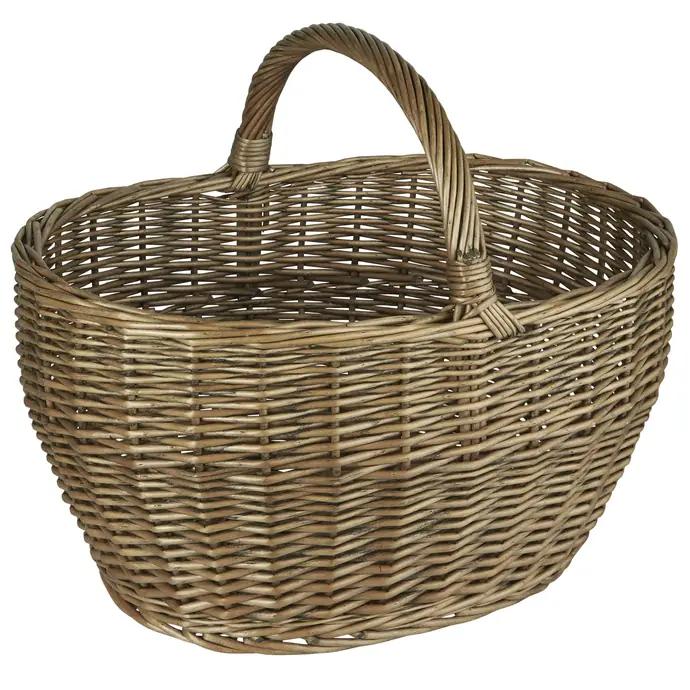 Ib Laursen / Prútený kôš s uchom Full Willow