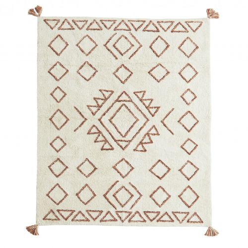MADAM STOLTZ / Bavlnený koberec Ivory 140×200 cm