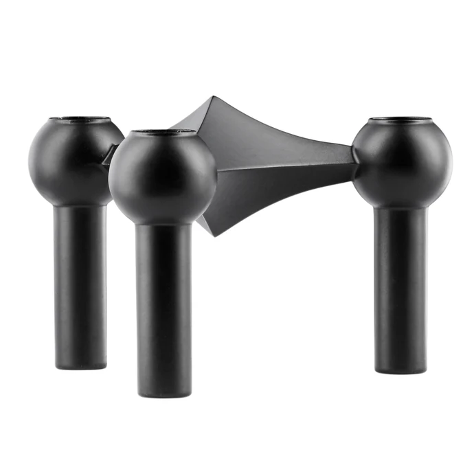 Stoff Nagel / Designový svícen STOFF Nagel Black