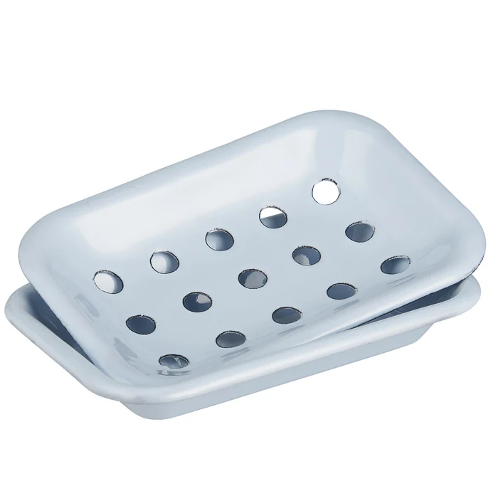 Ib Laursen / Smaltovaná mydelnička Light Blue