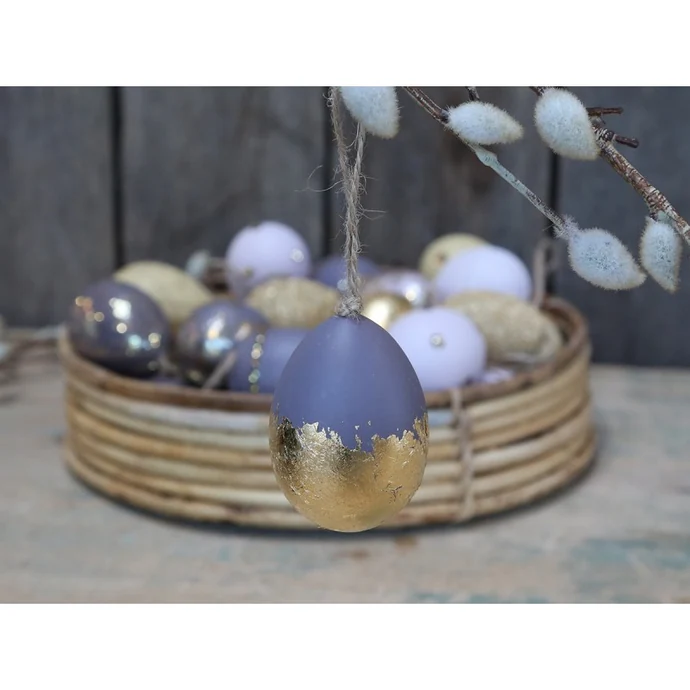 Chic Antique / Veľkonočné vajíčko Purple Sage