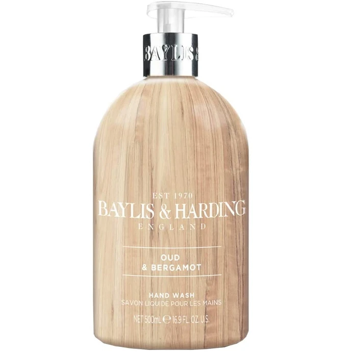 Baylis & Harding / Tekuté mydlo na ruky Oud Wood & Bergamot 500 ml