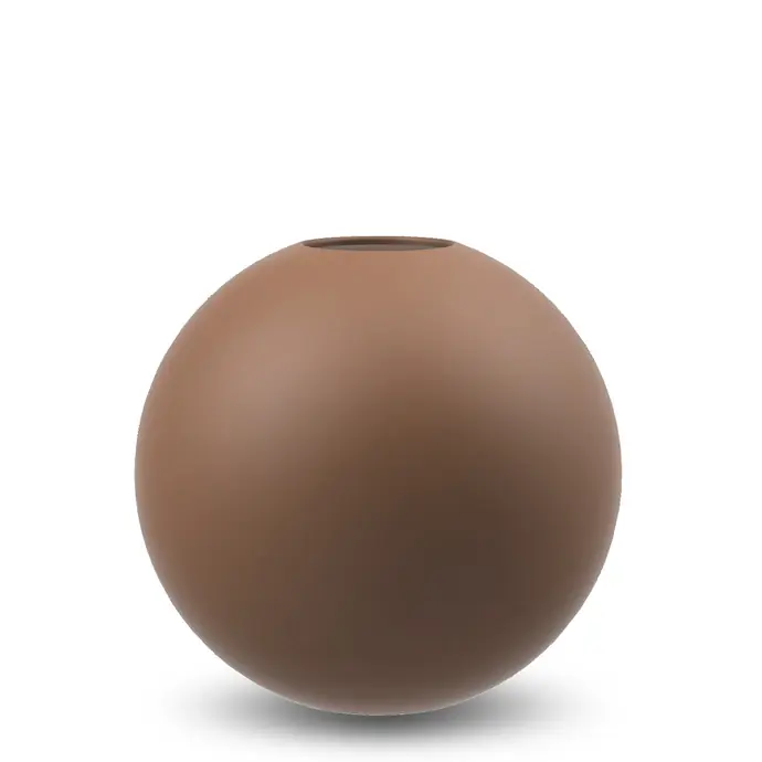 COOEE Design / Kulatá váza Ball Coconut 8 cm