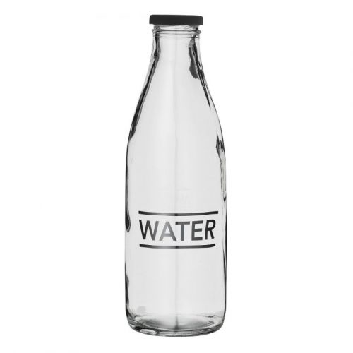 Bloomingville / Skleněná láhev na vodu Water