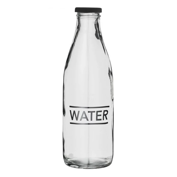 Bloomingville / Sklenená fľaša na vodu Water