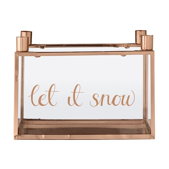 Bloomingville / Adventný svietnik Let It Snow