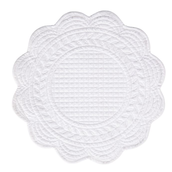 CÔTÉ TABLE / Prešívané prestieranie Blanc 40 cm