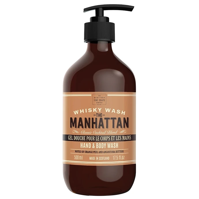 SCOTTISH FINE SOAPS / Pánský mycí gel Whisky Manhattan 500ml