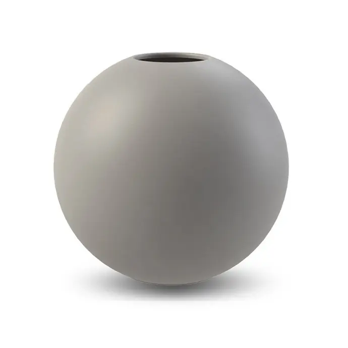 COOEE Design / Kulatá váza Ball Grey 30 cm