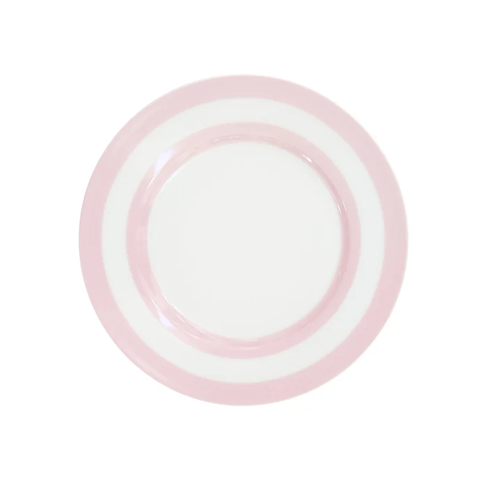 Krasilnikoff / Dezertní talíř Pink Stripes 20 cm