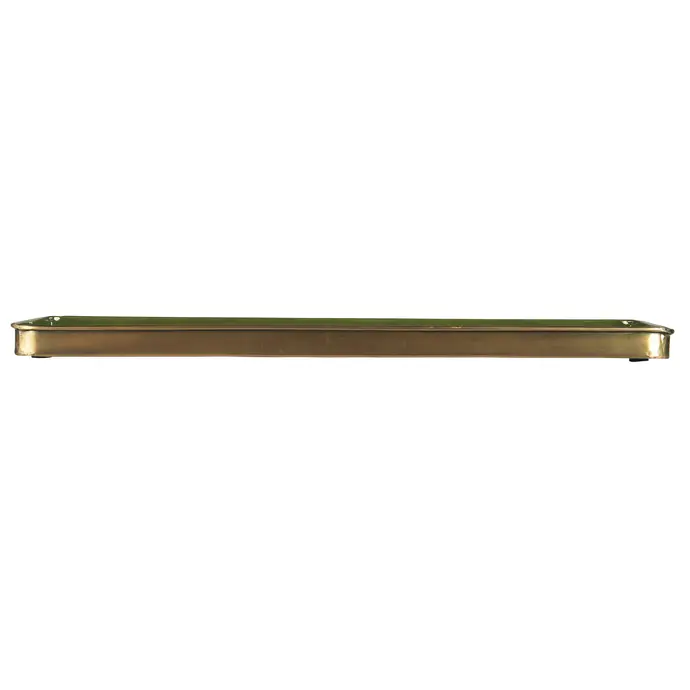 Ib Laursen / Kovový tác na dekorace Gold/Olive Green