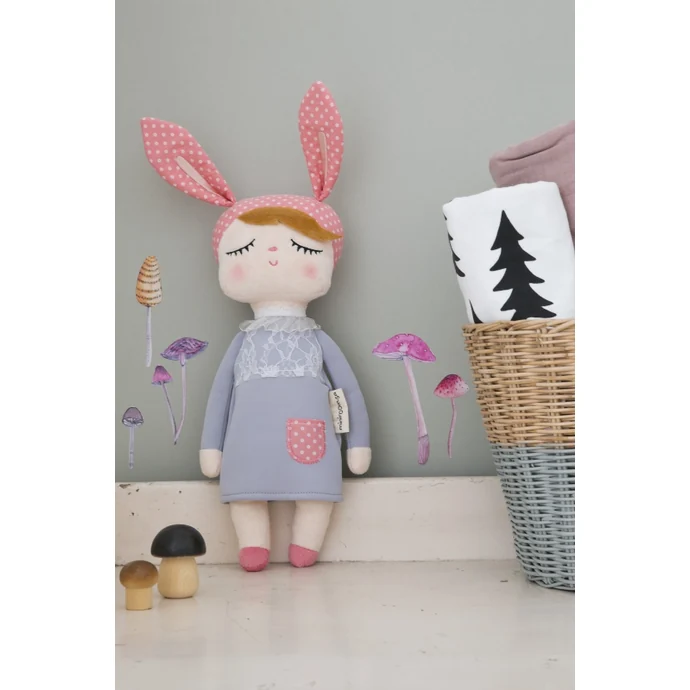 miniroom / Králičia bábika Lille Kanin Grey