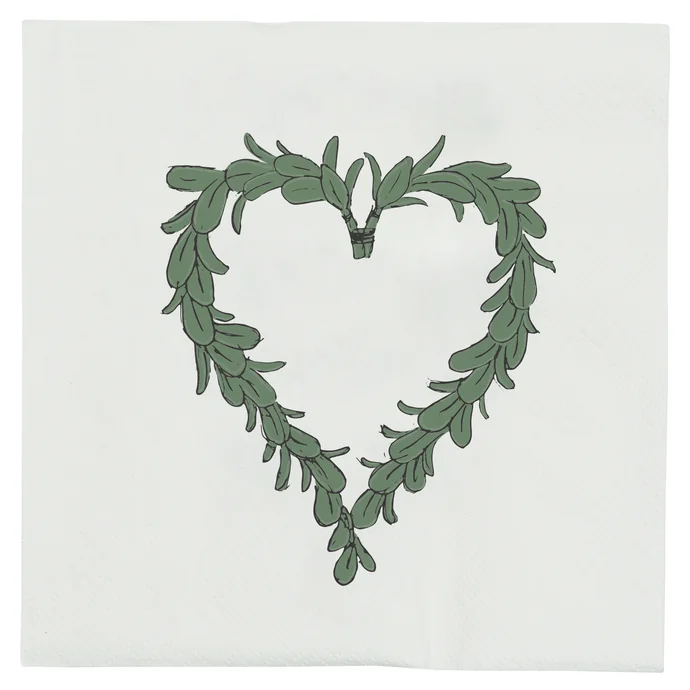 Ib Laursen / Papírové ubrousky Mistletoe