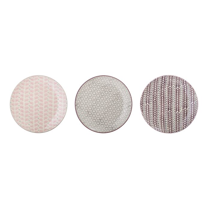 Bloomingville / Keramický tanier Maya Plate 22 cm - 3 druhy