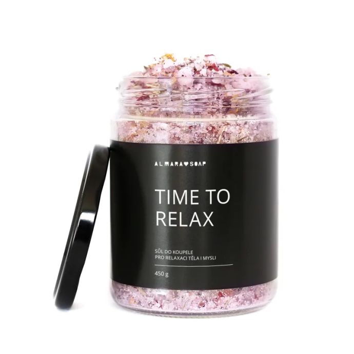 Almara Soap / Soľ do kúpeľa Time To Relax 450 g