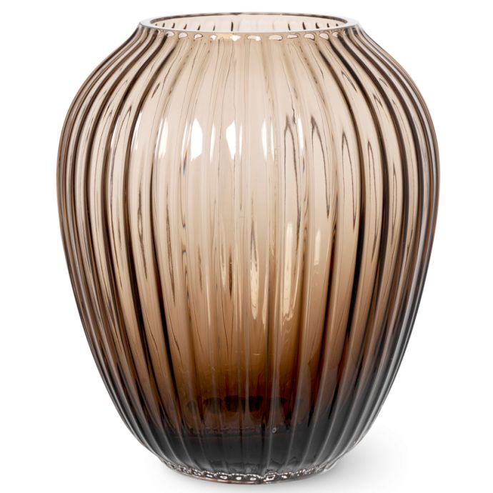 KÄHLER / Sklenená váza Hammershøi Walnut 18,5 cm