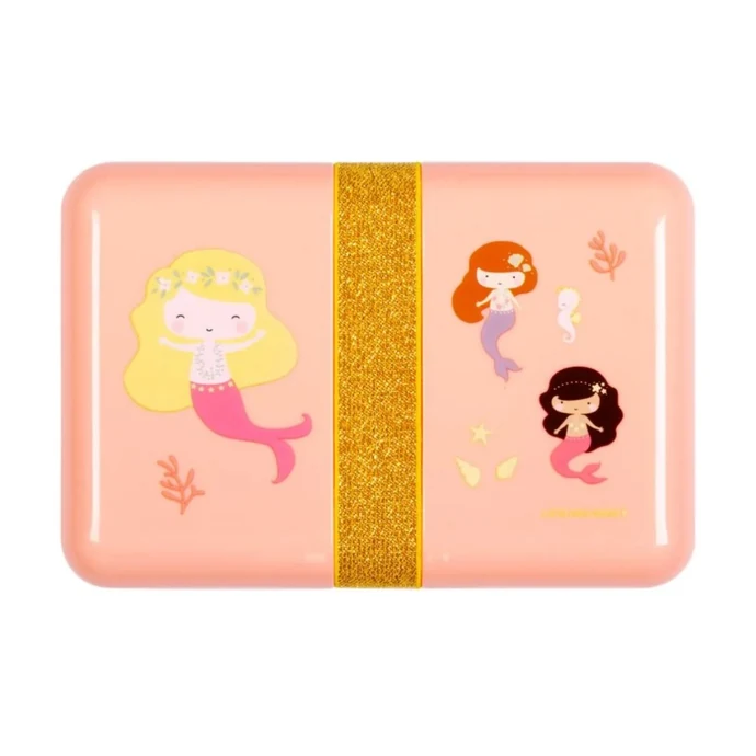 A Little Lovely Company / Desiatový box so samolepkami Mermaids