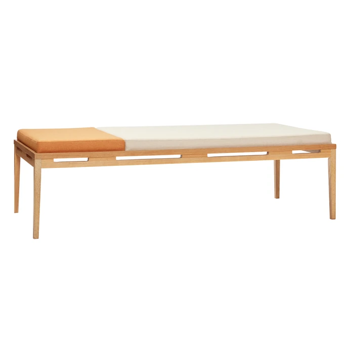 Hübsch / Designové lehátko Amber Beige / Natural