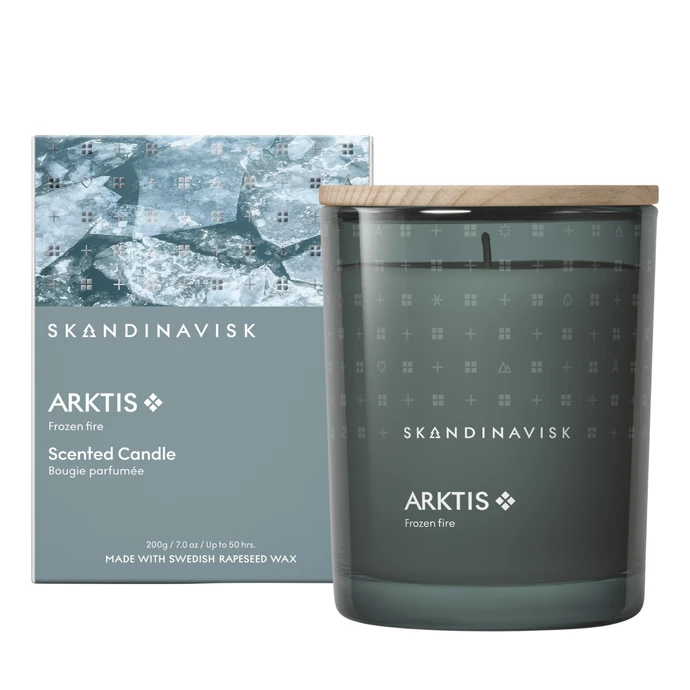 SKANDINAVISK / Vonná svíčka ARKTIS (arktická krajina) 200 g – speciální edice