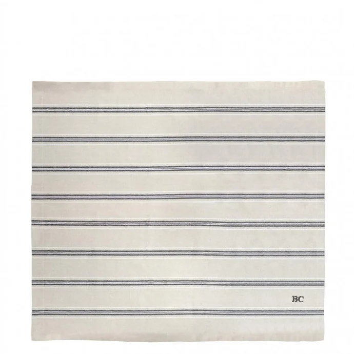 Bastion Collections / Bavlněný ubrousek Naturel Stripe 50×50 cm