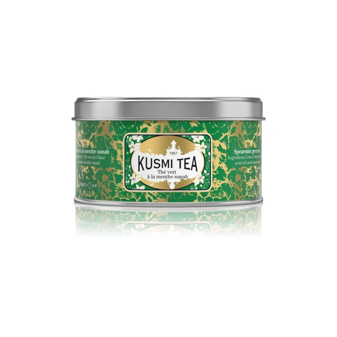 KUSMI TEA / Sypaný zelený čaj Kusmi Tea - Spearmint green tea 125g