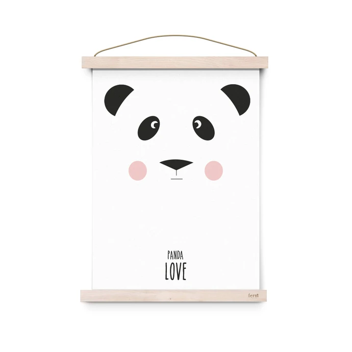 EEF lillemor / Plagát do detskej izby Panda Love A3