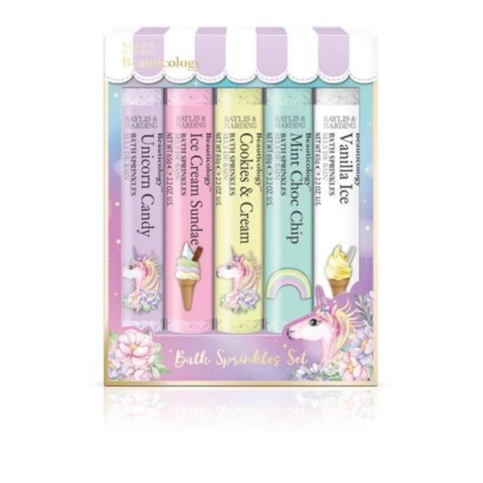 Baylis & Harding / Darčeková sada solí do kúpeľa Beauticology - 5x65g