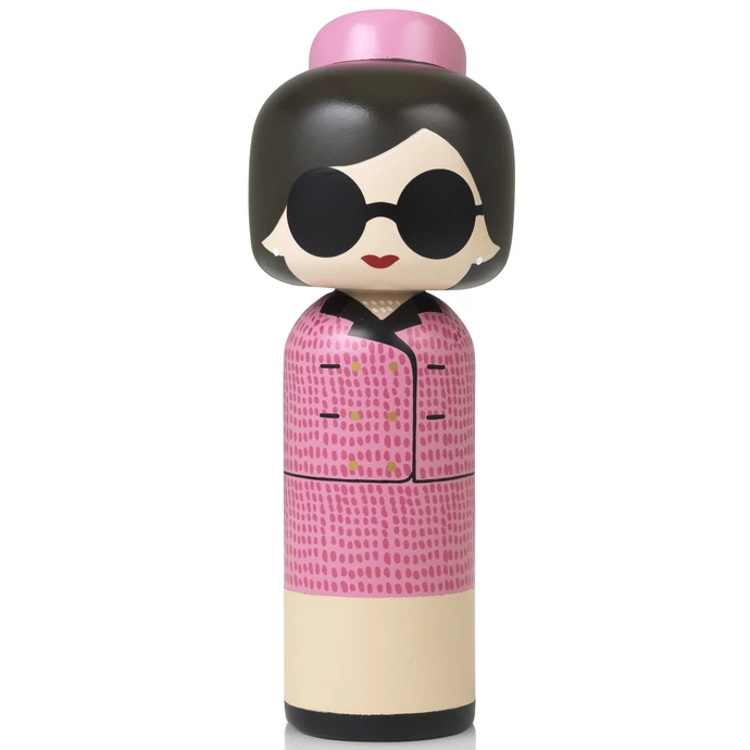 Lucie Kaas / Drevená kokeshi bábika JACKIE 15,5 cm