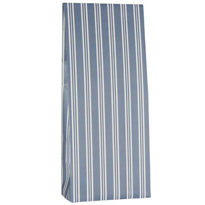IB LAURSEN / Papírový sáček Blue Stripes 30,5 cm