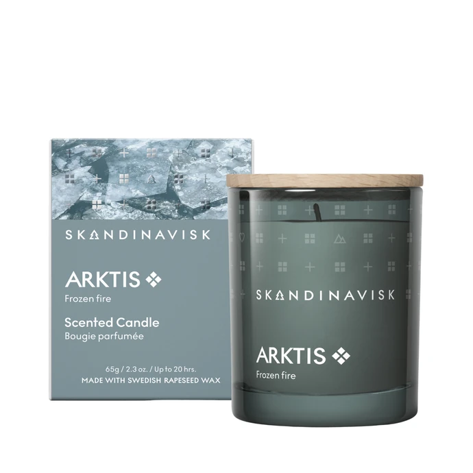 SKANDINAVISK / Vonná svíčka ARKTIS (arktická krajina) 65 g – speciální edice
