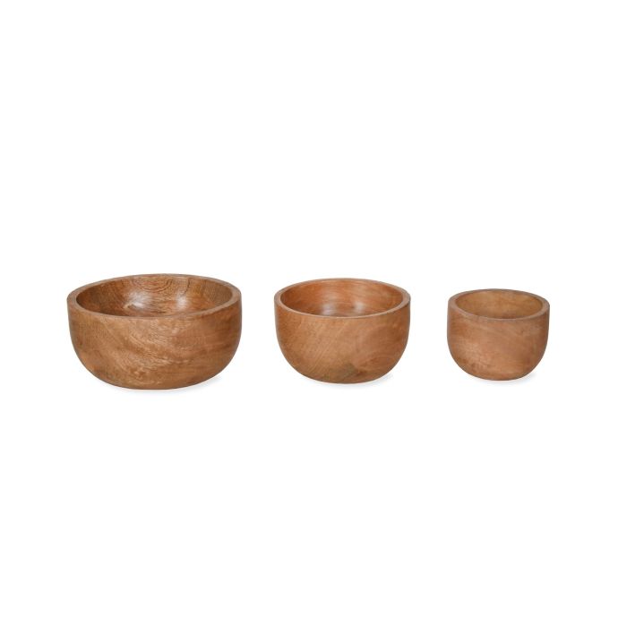 Garden Trading / Miska z mangového dreva Midford - set 3 ks