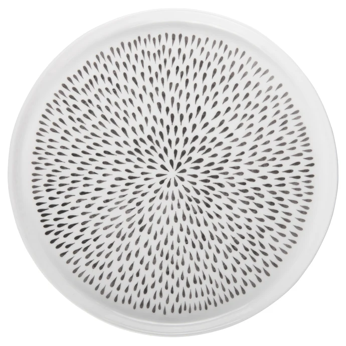 IB LAURSEN / Porcelánový obedový tanier Delicate Grey 21,5 cm