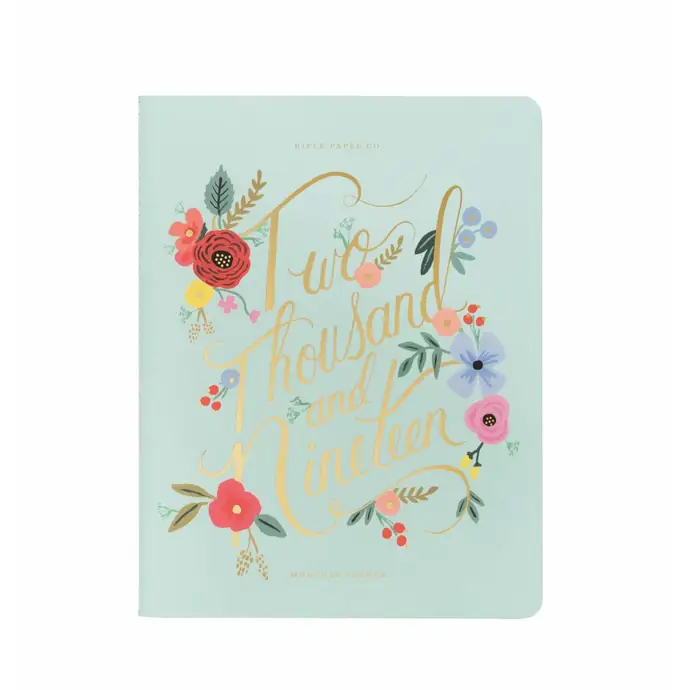 Rifle Paper Co. / Mesačný plánovací kalendár 2019 Bouquet