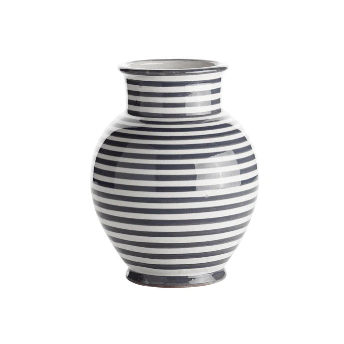 Tine K Home / Keramická váza Striped Grey