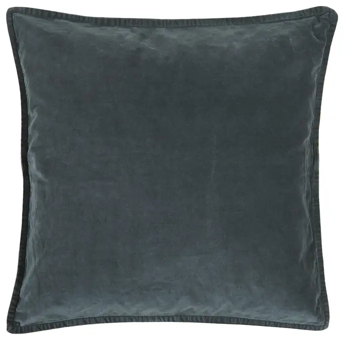Ib Laursen / Zamatová obliečka na vankúš Historical Blue 52x52cm