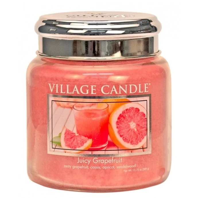 VILLAGE CANDLE / Sviečka Village Candle - Juicy Grapefruit 389g