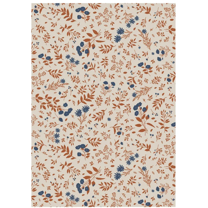 Ib Laursen / Baliaci papier Flower Motif – 5 m