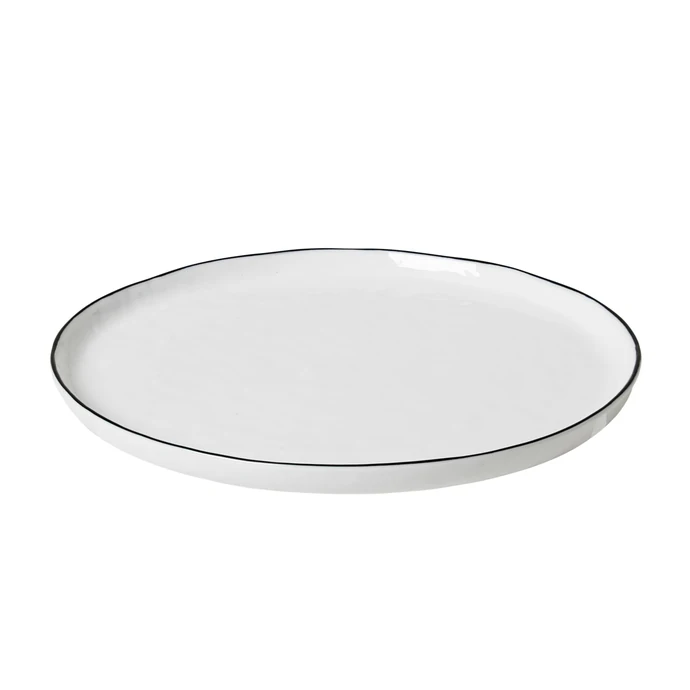 Broste / Porcelánový tanier Salt Ø 22 cm