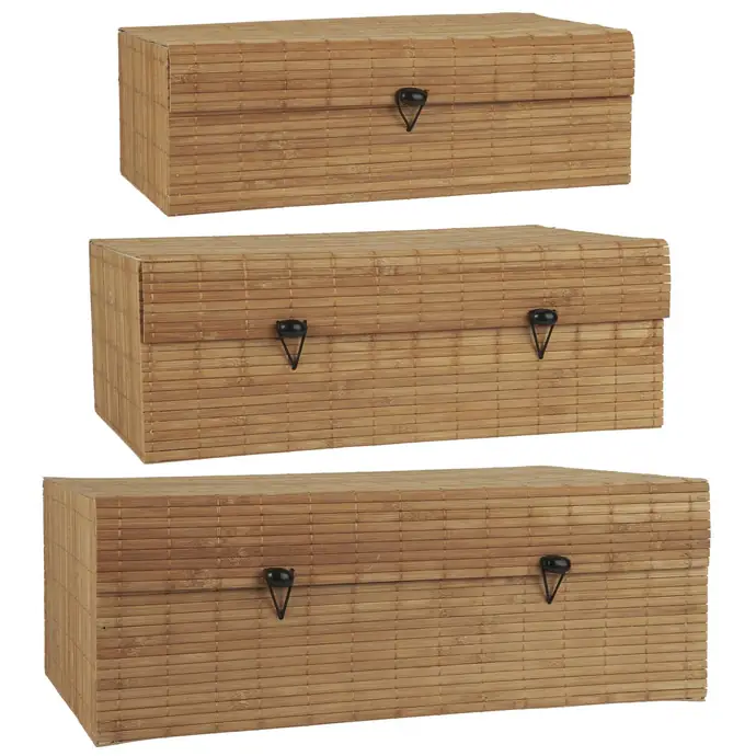 IB LAURSEN / Úložný bambusový box Natural