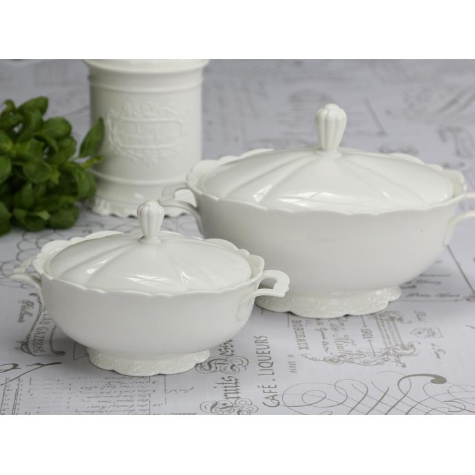 Chic Antique / Porcelánová polévková mísa Provence 2,5 L